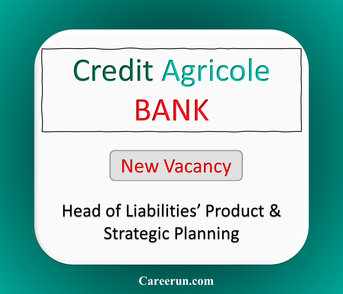 Credit Agricole careers